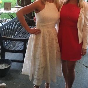 White Tea Length Vera Wang